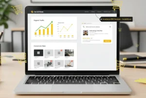 Social Hivee team providing comprehensive social media marketing services for businesses