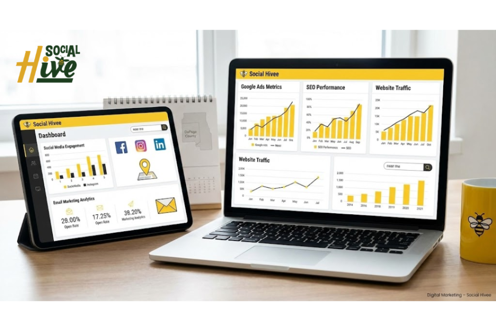 Visual guide showcasing essential business apps that boost social media marketing and drive faster growth for businesses.