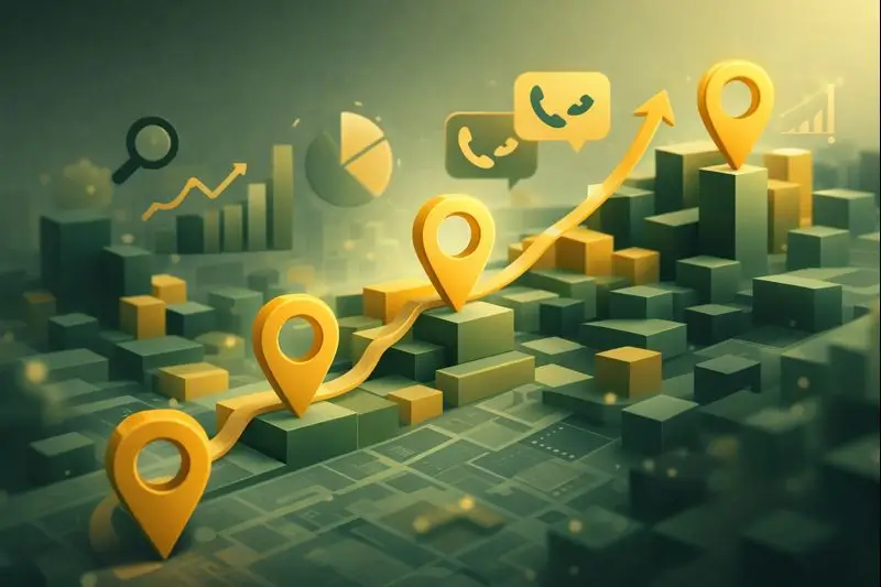 Local SEO services near me helping Illinois businesses increase Google Maps visibility and local customer calls